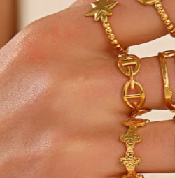 De fine manchet ring