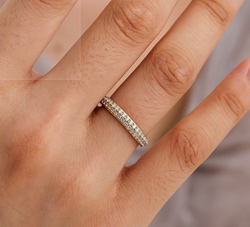 De Emily fine strass ring