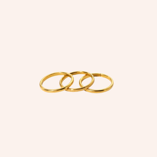 De 3 layer sublime ring