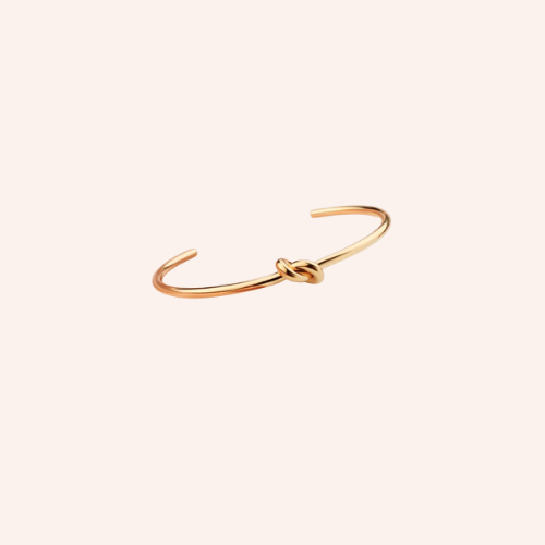 De tie the knot bangle armband
