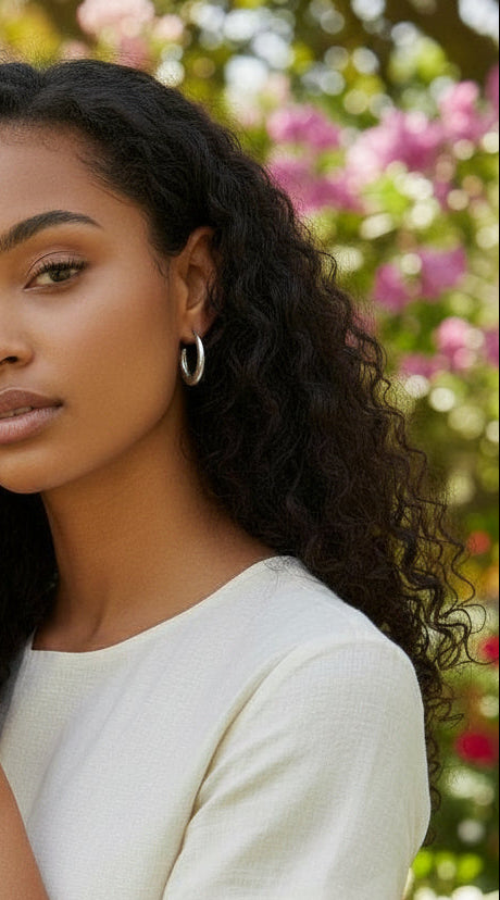 De viva hoop oorbellen